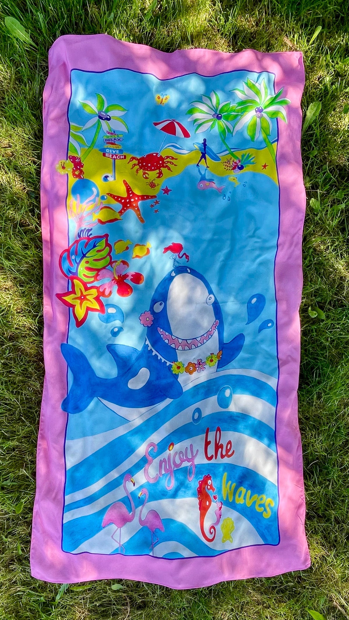 Enjoy the Wave– Kids Pareo