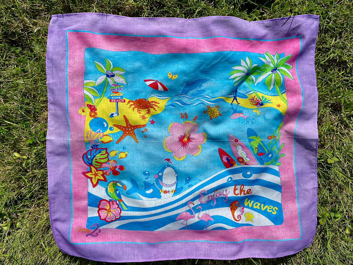 Enjoy the Waves – Kids Scarf