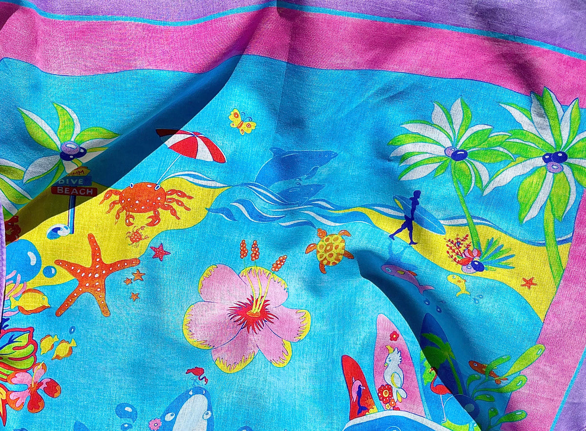 Enjoy the Waves – Kids Scarf