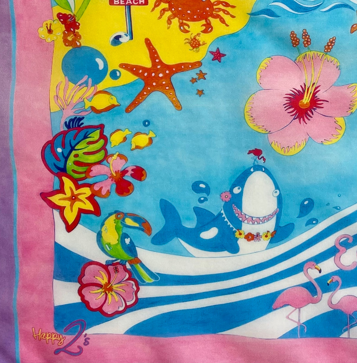 Enjoy the Waves – Kids Scarf