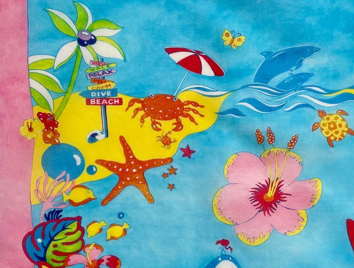 Enjoy the Waves – Kids Scarf