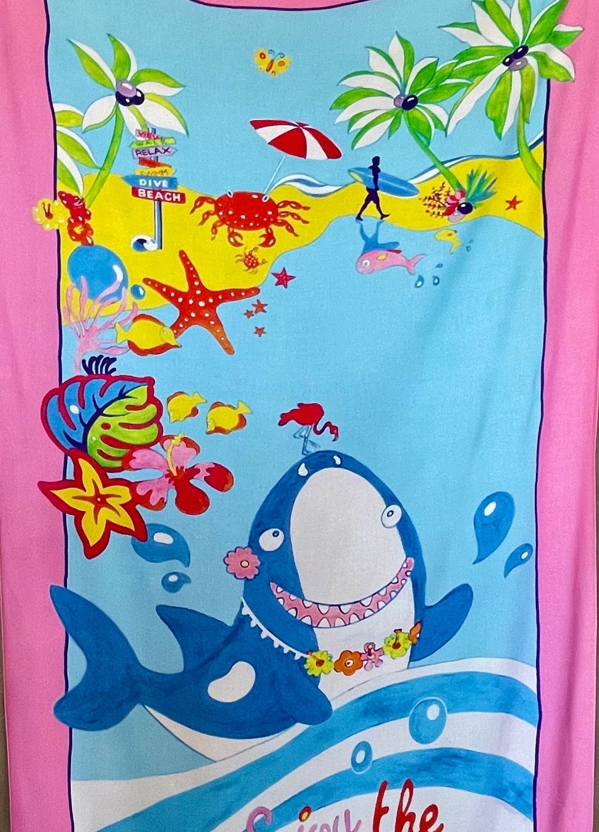 Enjoy the Wave– Kids Pareo