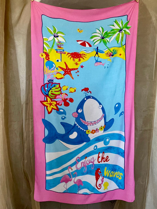 Enjoy the Wave– Kids Pareo